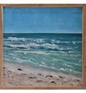 Clear Blue Waters By Annette Beraud-Battaglia